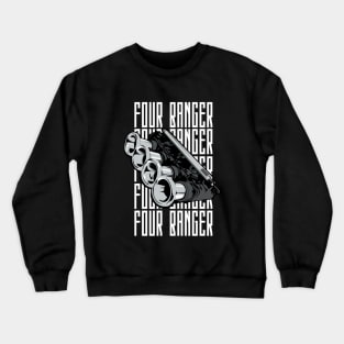 Four 4 Cylinder Engine Crewneck Sweatshirt